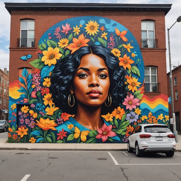 Comment créer une fresque murale collective pour embellir un quartier?