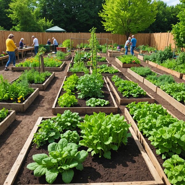 Quels sont les avantages des jardins communautaires pour le bien-être social et environnemental ?